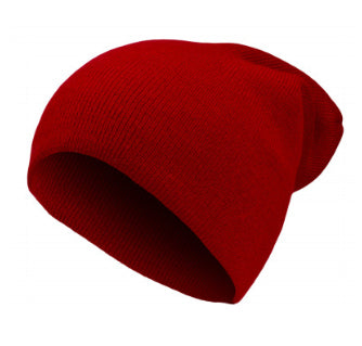 Lång beanie red