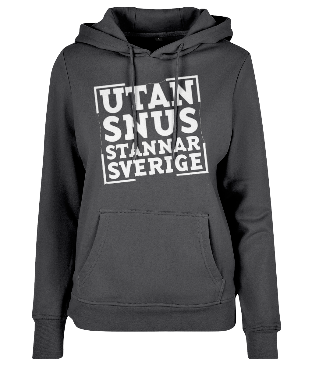 Hoodie Dam utan snus - olika färger