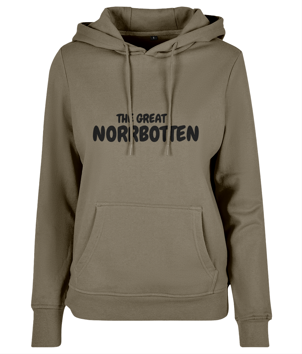 Hoodie Dam The Great Norrbotten -olika färger