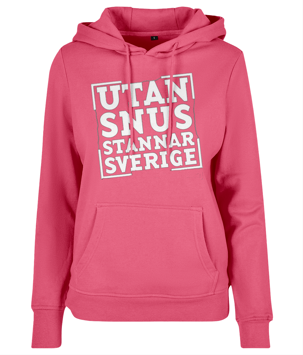 Hoodie Dam utan snus - olika färger