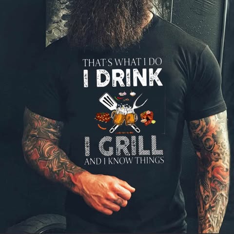 Grill rundhalsad t-shirt 5413