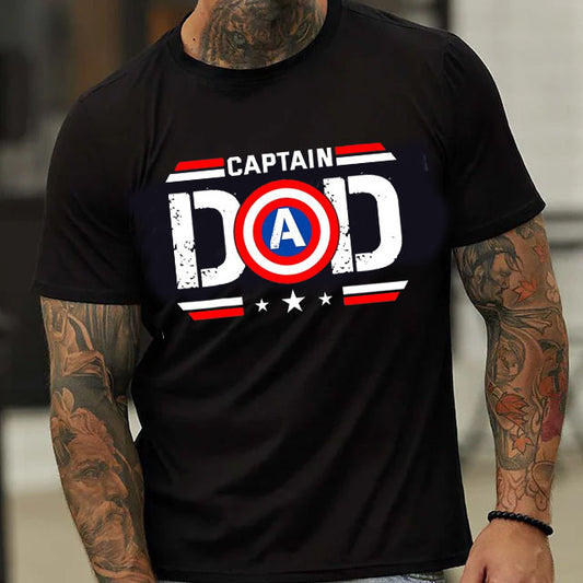 Captain dad t-shirt 5674