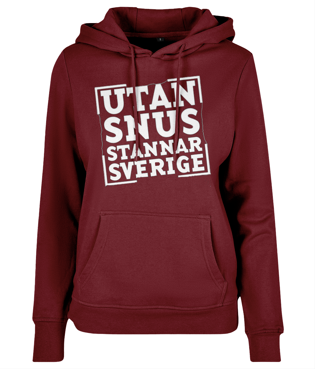 Hoodie Dam utan snus - olika färger