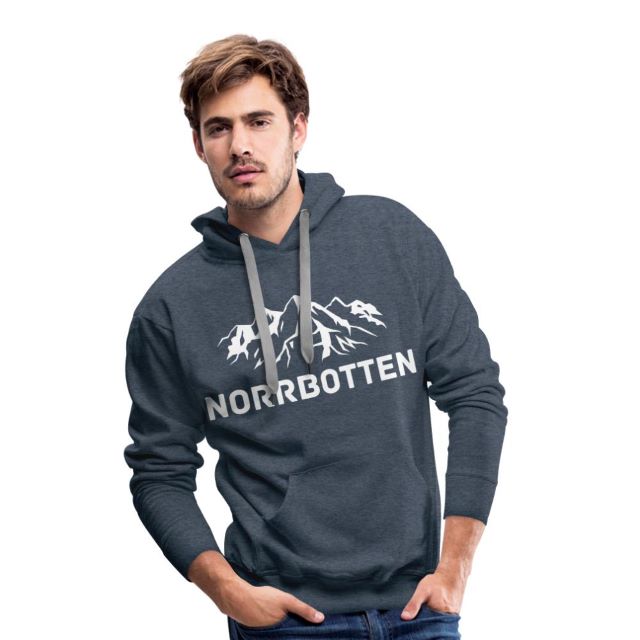 Hoodie Norrbotten  Airforceblue