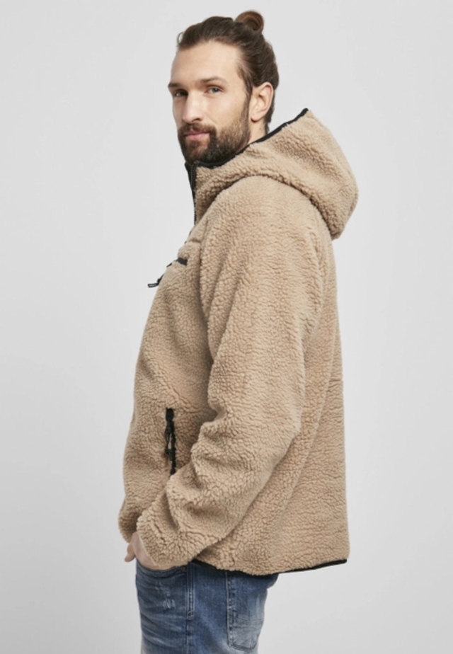 Fleece jacka beige