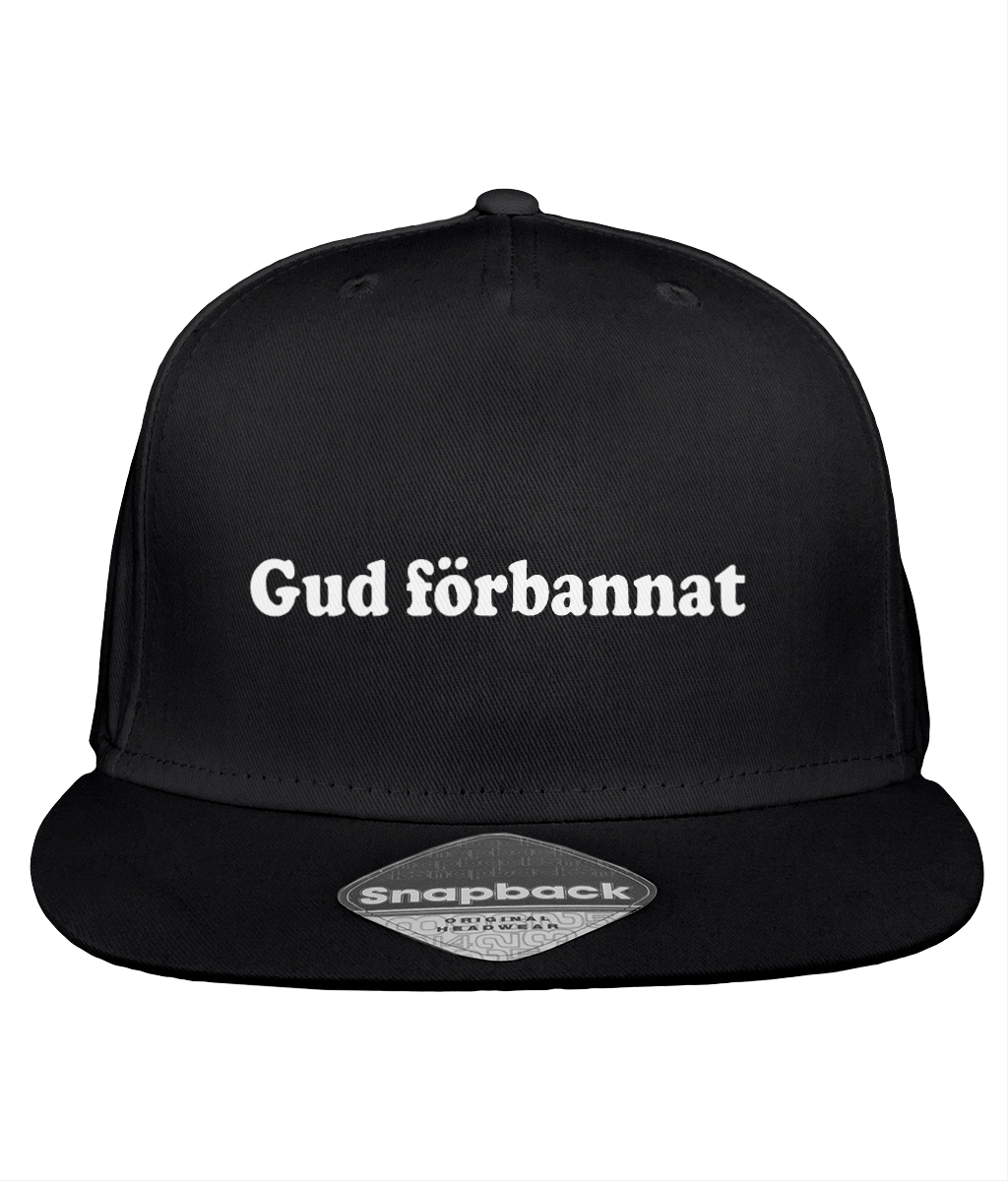 Snapback Rapper Cap Gud förbannat -olika färger