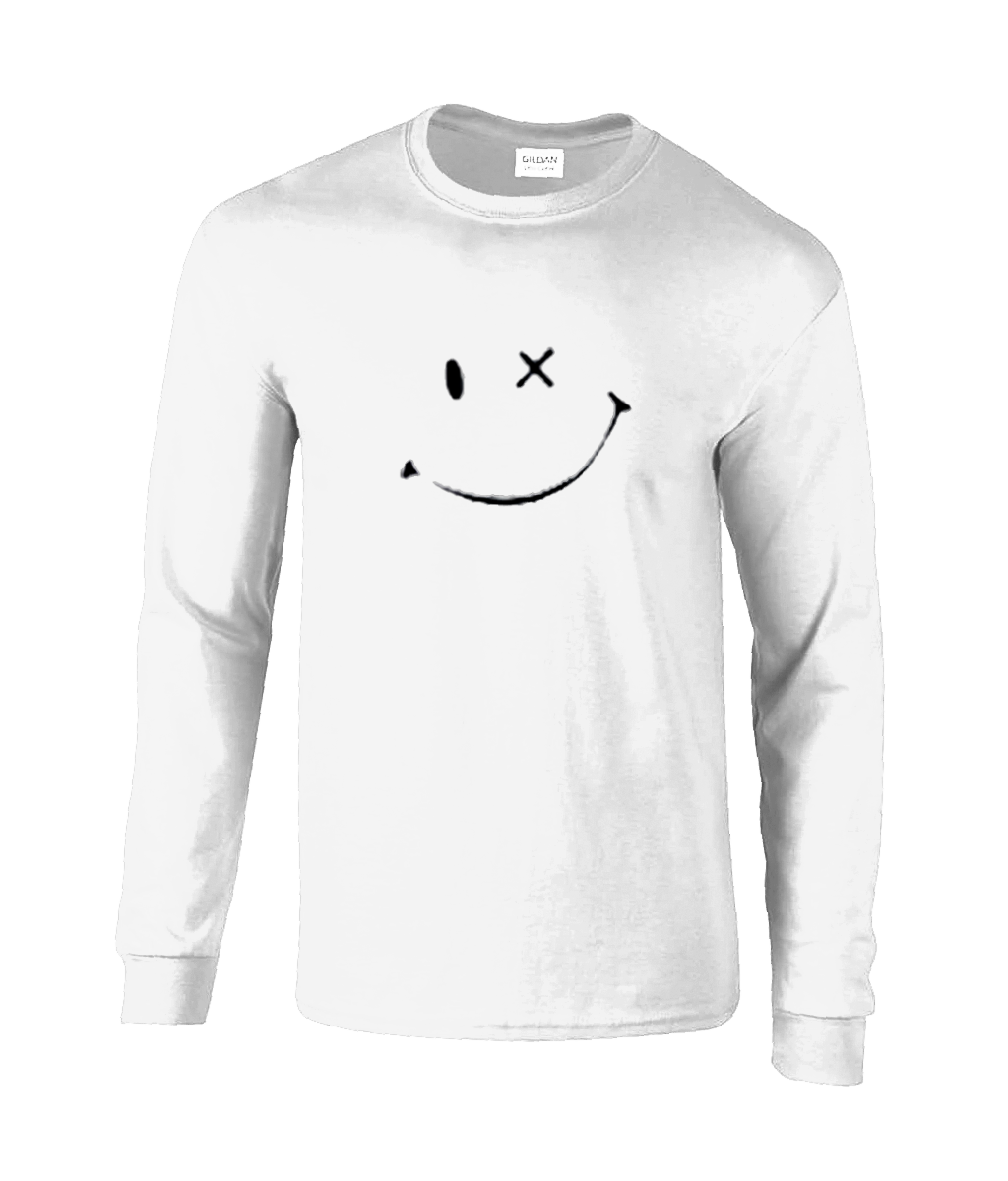 Långärmad T-shirt Smile - olika färger