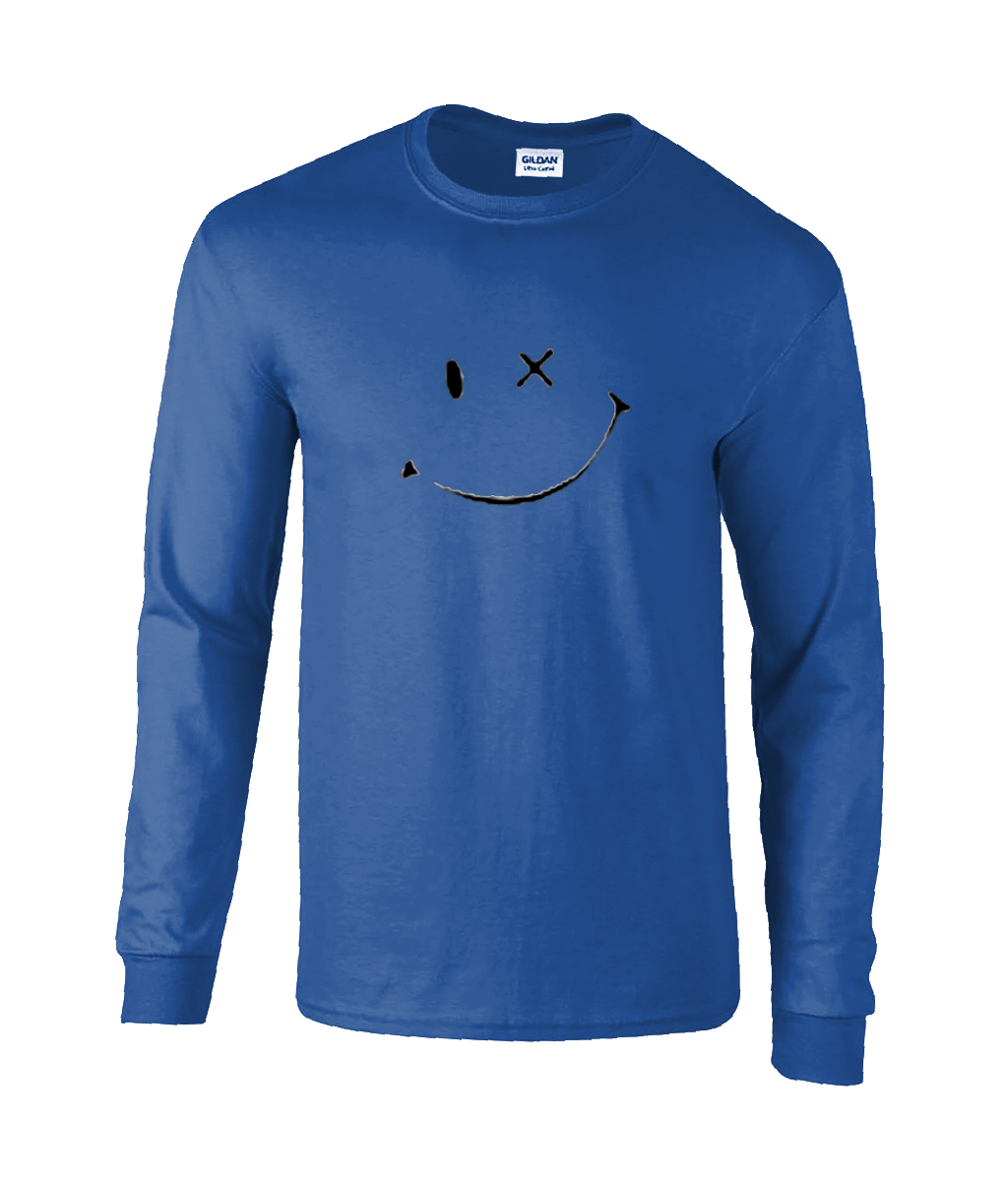 Långärmad T-shirt Smile - olika färger