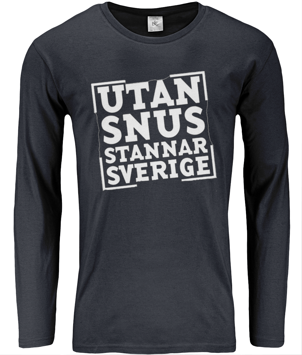 Långärmad T-shirt utan snus - olika färger