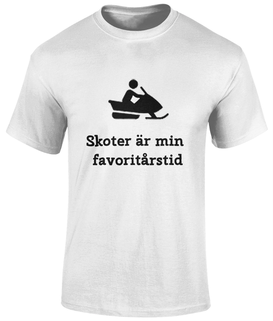 T-shirt Skoter -olika färger