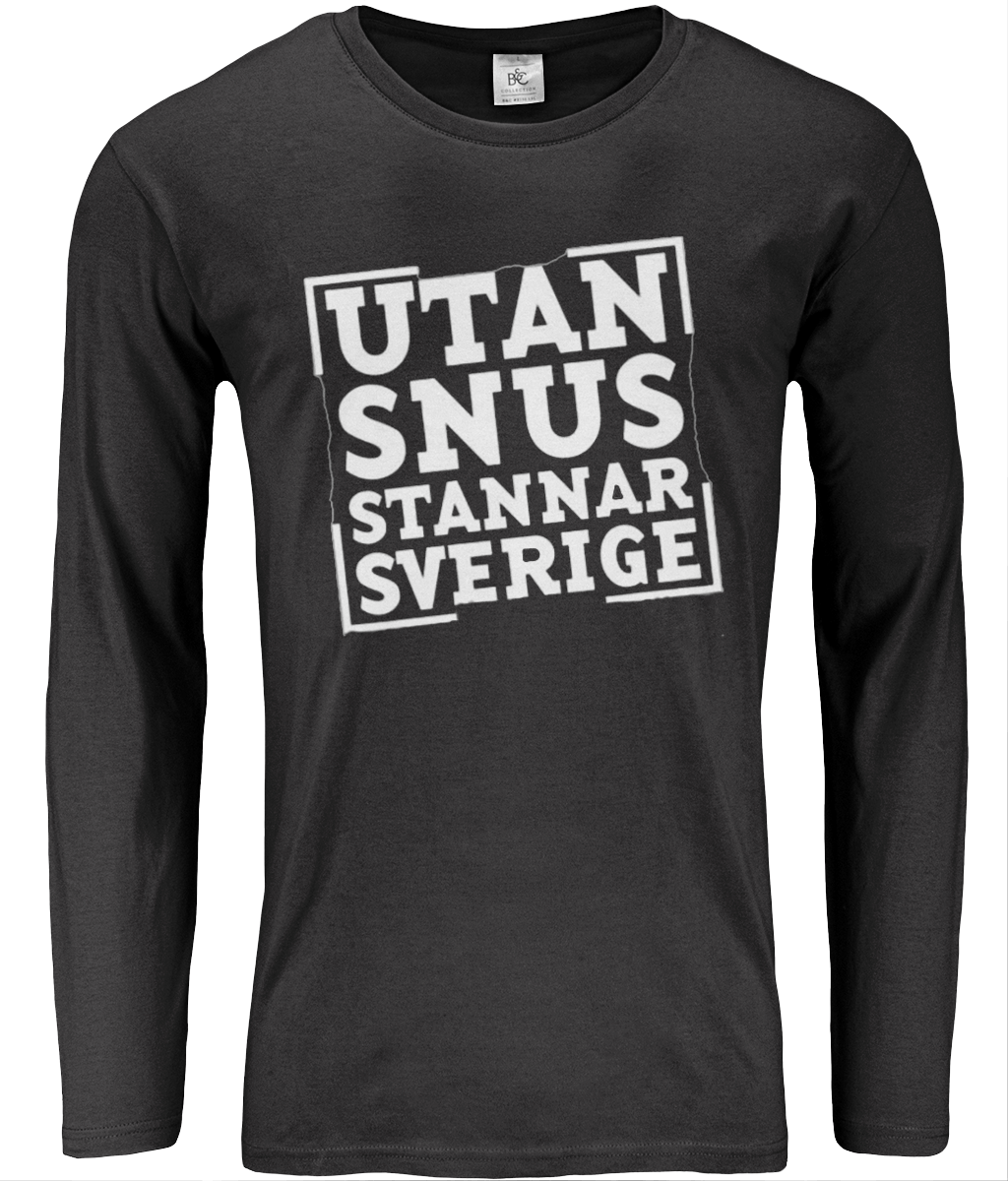 Långärmad T-shirt utan snus - olika färger