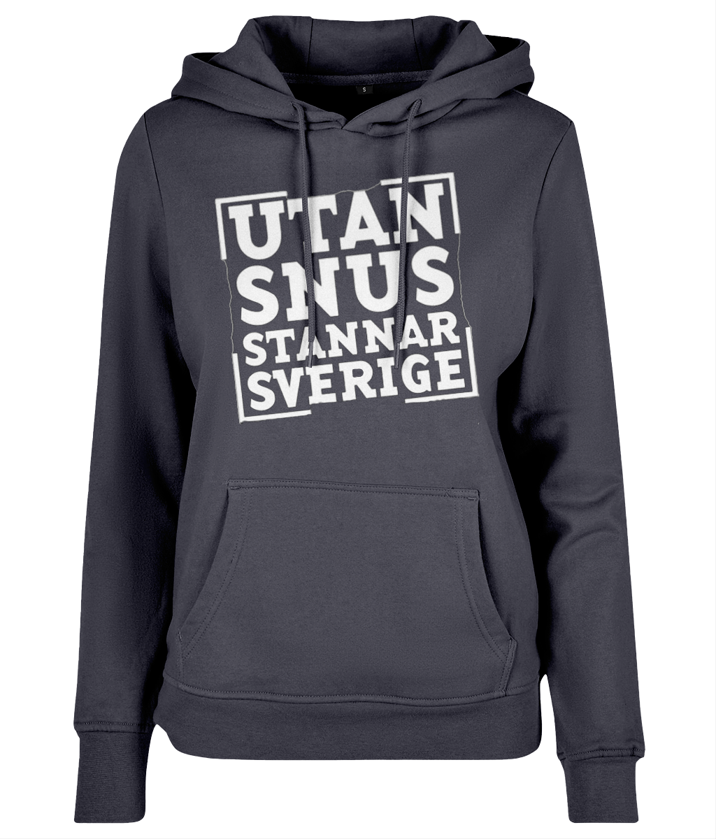 Hoodie Dam utan snus - olika färger