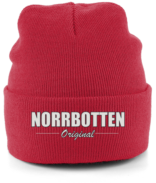 Beanie Norrbotten röd