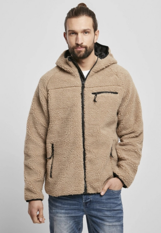 Fleece jacka beige