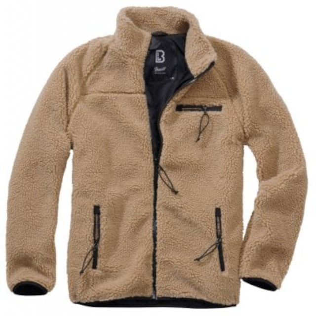 Fleece jacka beige